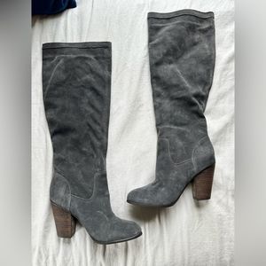 Michael by Michael Shannon Abbie grey suede boots